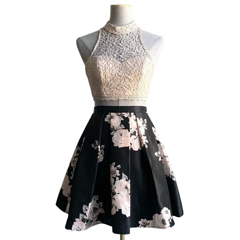 Sequin Hearts Top‎ & Skirt Set